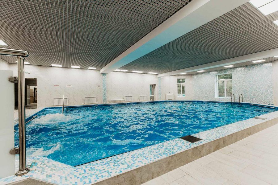 Бассейн в санатории Узбекистан город Кисловодск - фотография