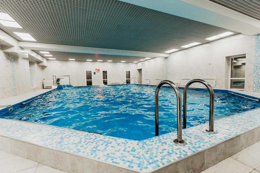 Бассейн в санатории Узбекистан город Кисловодск - фотография