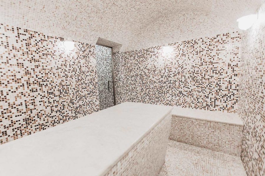 Зона сауны в санатории Узбекистан город Кисловодск - фотография