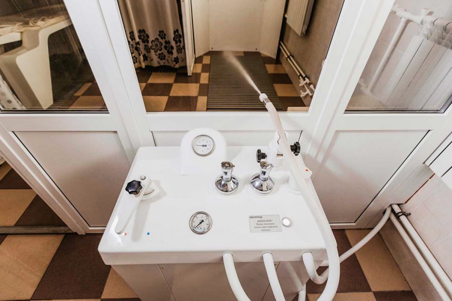 Душ Шарко в санатории Узбекистан город Кисловодск - фотография