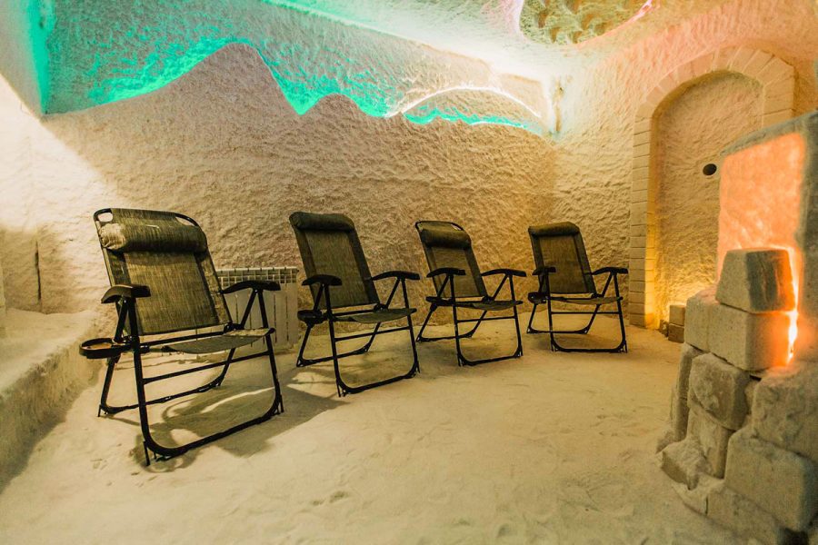 Соляная пещера в санатории Узбекистан город Кисловодск - фотография