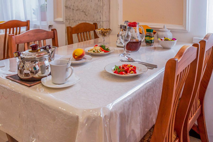 Зал питания в санатории Узбекистан город Кисловодск - фотография