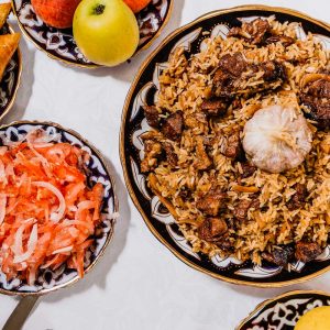 Блюда в санатории Узбекистан город Кисловодск - фотография