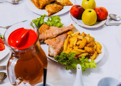 Блюда в санатории Узбекистан город Кисловодск - фотография