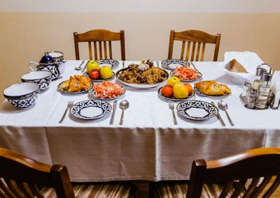 Блюда в санатории Узбекистан город Кисловодск - фотография