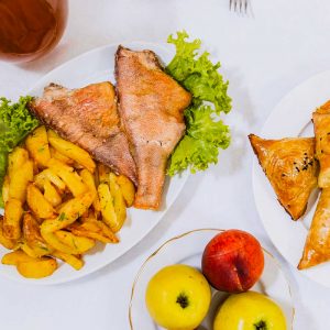 Блюда в санатории Узбекистан город Кисловодск - фотография