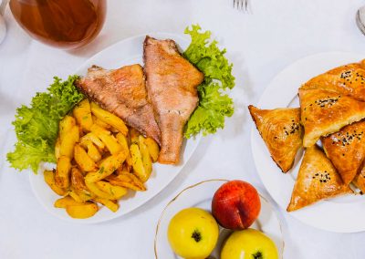 Блюда в санатории Узбекистан город Кисловодск - фотография