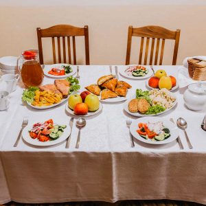 Блюда в санатории Узбекистан город Кисловодск - фотография