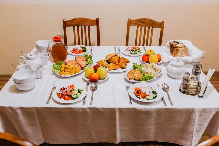 Блюда в санатории Узбекистан город Кисловодск - фотография