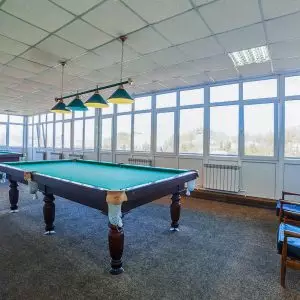 Бильярдный зал в санатории Узбекистан город Кисловодск - фотография