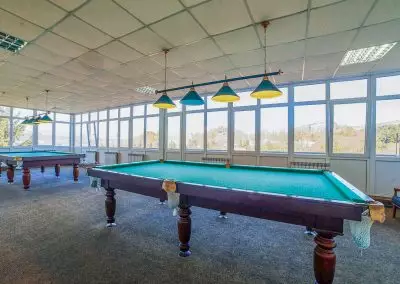 Бильярдный зал в санатории Узбекистан город Кисловодск - фотография
