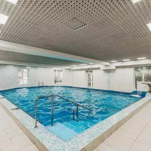 Бассейн в санатории Узбекистан город Кисловодск - фотография