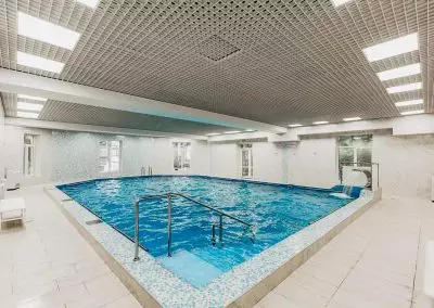 Бассейн в санатории Узбекистан город Кисловодск - фотография