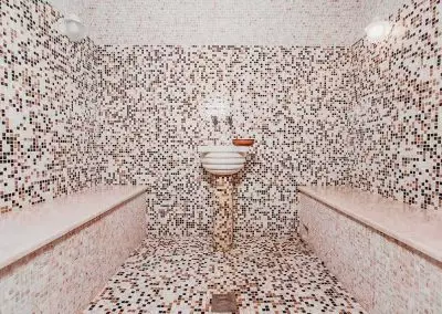 Зона сауны в санатории Узбекистан город Кисловодск - фотография